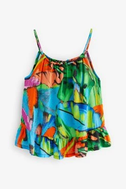 Next Tropical Multi Woven Cami Short Set Pyjamas -Next shop C37 561s7 scaled