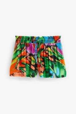 Next Tropical Multi Woven Cami Short Set Pyjamas -Next shop C37 561s8 scaled