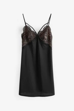 Next Black Glamour Lace Slip -Next shop C41 468s7 scaled