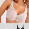Next Lace Detail Bras 2 Pack