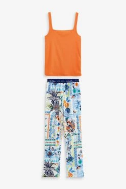 Next Cotton Rib Vest Pyjamas -Next shop C45 984s5 scaled