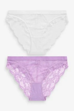 Next Lace Knickers 2 Pack
