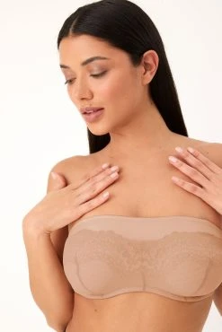 Next DD+ Non Pad Minimise Strapless Bandeau Bra