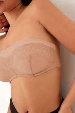 Next DD+ Non Pad Minimise Strapless Bandeau Bra -Next shop C48 091s5 scaled