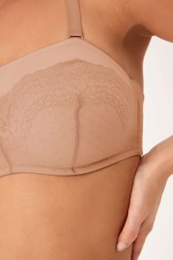 Next DD+ Non Pad Minimise Strapless Bandeau Bra -Next shop C48 091s6 scaled