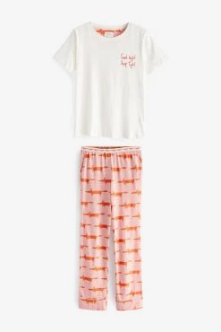 Orange Mr Fox Scion At Next Cotton Jersey Pyjamas -Next shop C49 222s6 scaled