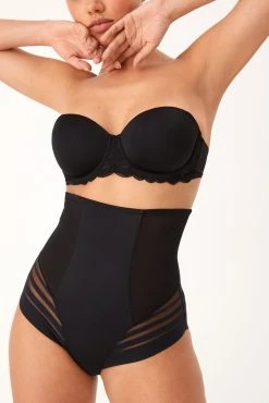 Next Black Medium Tummy Control Briefs