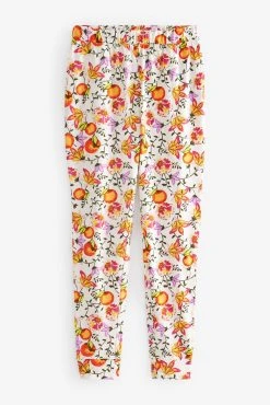 Next Cotton Pyjamas With Frill Sleeves -Next shop C74546s4 scaled