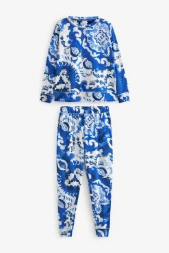 Next Cotton Long Sleeve Pyjamas -Next shop C80 648s4 scaled