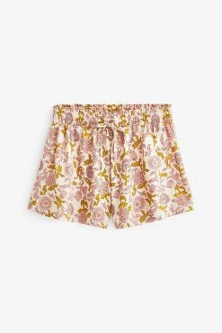 Next Cotton Jersey Viscose Short Set Pyjamas -Next shop C83 095s9 scaled