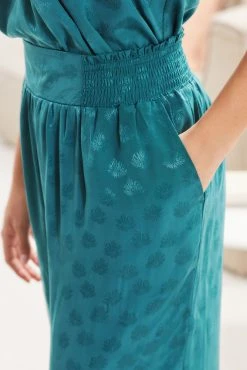 Next Green Satin Cami Pyjamas -Next shop C92 222s5 scaled