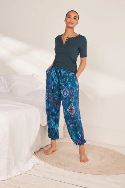 Next Cotton Blend Printed Pyjamas