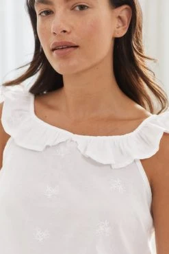 Next Embroidery Cotton Pyjamas Short Set -Next shop D16 732s3 scaled