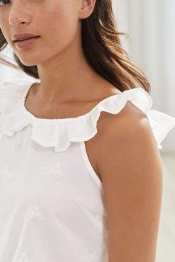 Next Embroidery Cotton Pyjamas Short Set -Next shop D16 732s4 scaled