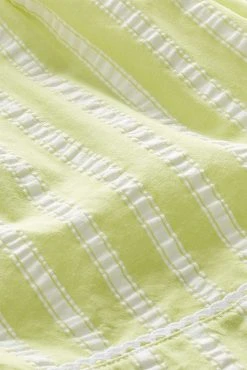 Next Green Yellow Floral Cotton Short Set Pyjamas -Next shop D32 929s9 scaled