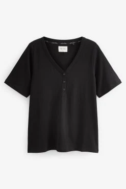 Next Cotton Jersey Viscose Short Set Pyjamas -Next shop D32 946s7 scaled