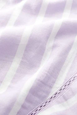 Next Violet Purple Cotton Crinkle Pyjamas Short Set -Next shop D32 948s9 scaled