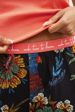 Next Cotton Blend Ribbed Vest Short Pyjamas Set -Next shop D32947s5 scaled