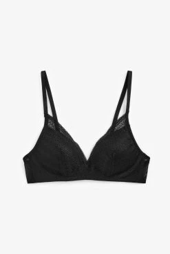 Next Black/White Light Pad Non Wire Lace Bras 2 Pack -Next shop M23572s6 scaled