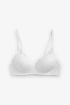 Next Black/White Light Pad Non Wire Lace Bras 2 Pack -Next shop M23572s7 scaled