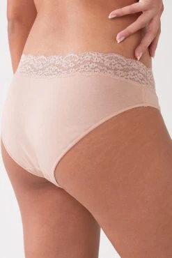 Next Lace Trim Cotton Blend Knickers 4 Pack 8 Next Lace Trim Cotton Blend Knickers 4 Pack -Next shop M35412s4 scaled