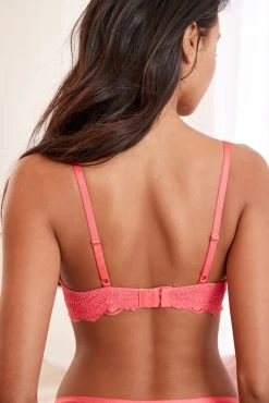 Next Microfibre And Lace Smoothing Padded Balcony Bra -Next shop M37 630s3 scaled