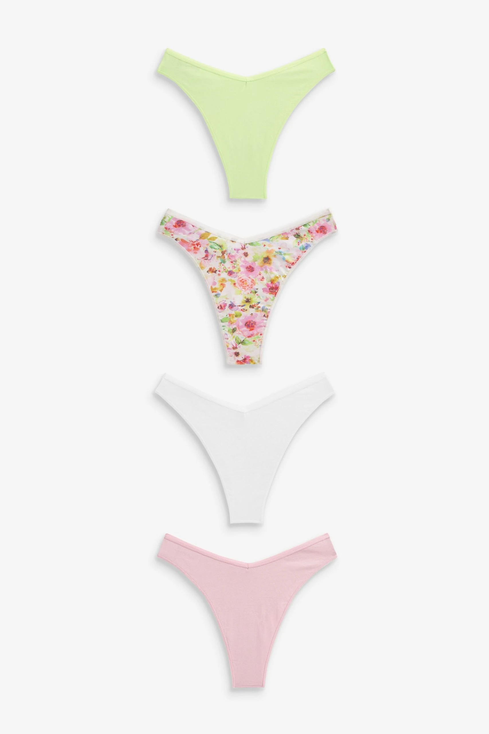 Next Cotton Rich Knickers 4 Pack 1 Next Cotton Rich Knickers 4 Pack