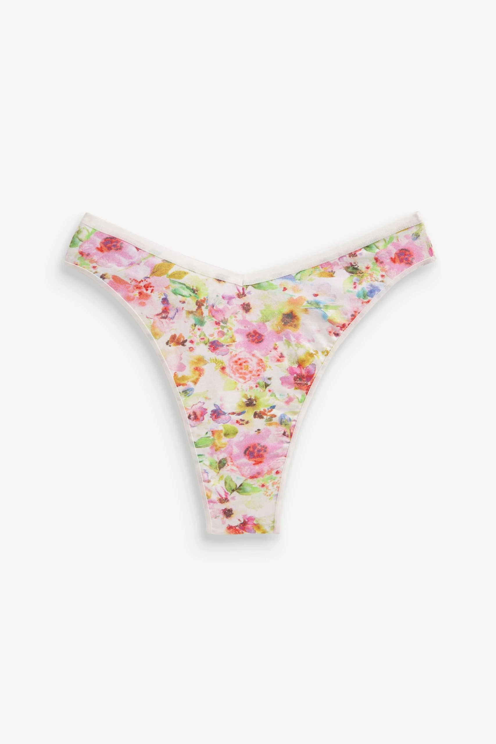 Next Cotton Rich Knickers 4 Pack 2 Next Cotton Rich Knickers 4 Pack - Image 2