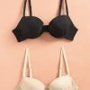 Next Black/Nude First Bra Light Pad Wired Bras 2 Pack