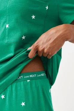 Next Cotton Short Sleeve Pyjamas -Next shop M95400s3 scaled