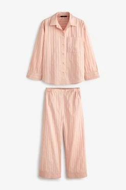 Next Luxe Premium Cotton Pyjama Set -Next shop M95411s8 scaled