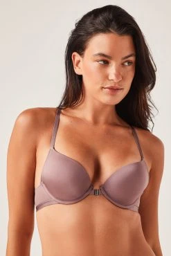 Next Front Fastening Smoothing T-shirt Bra