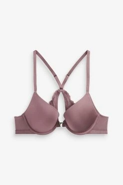 Next Front Fastening Smoothing T-shirt Bra -Next shop T45560s4 scaled