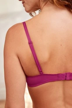 Next Fuchsia Pink/Grey Non Pad Wired Balcony Bras 2 Pack -Next shop T48 706s6 scaled