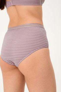 Next Lilac Purple/Cream Stripe High Waist Knickers 2 Pack -Next shop T48 778s5 scaled