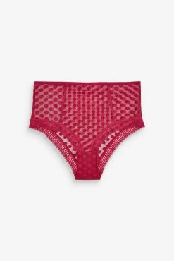 Next Navy Blue Spot Mesh Knickers 2 Pack -Next shop T53514s3 scaled