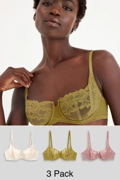 Next Lace Bras 3 Pack -Next shop T98 995s10 scaled