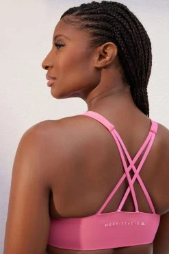 Next Strappy Back Medium Impact Sports Bra -Next shop T98996s3 scaled