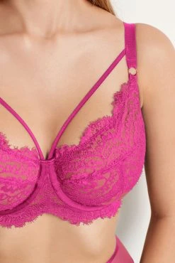 Next Glamour Lace Wired Strappy Bra -Next shop T99 033s4 scaled