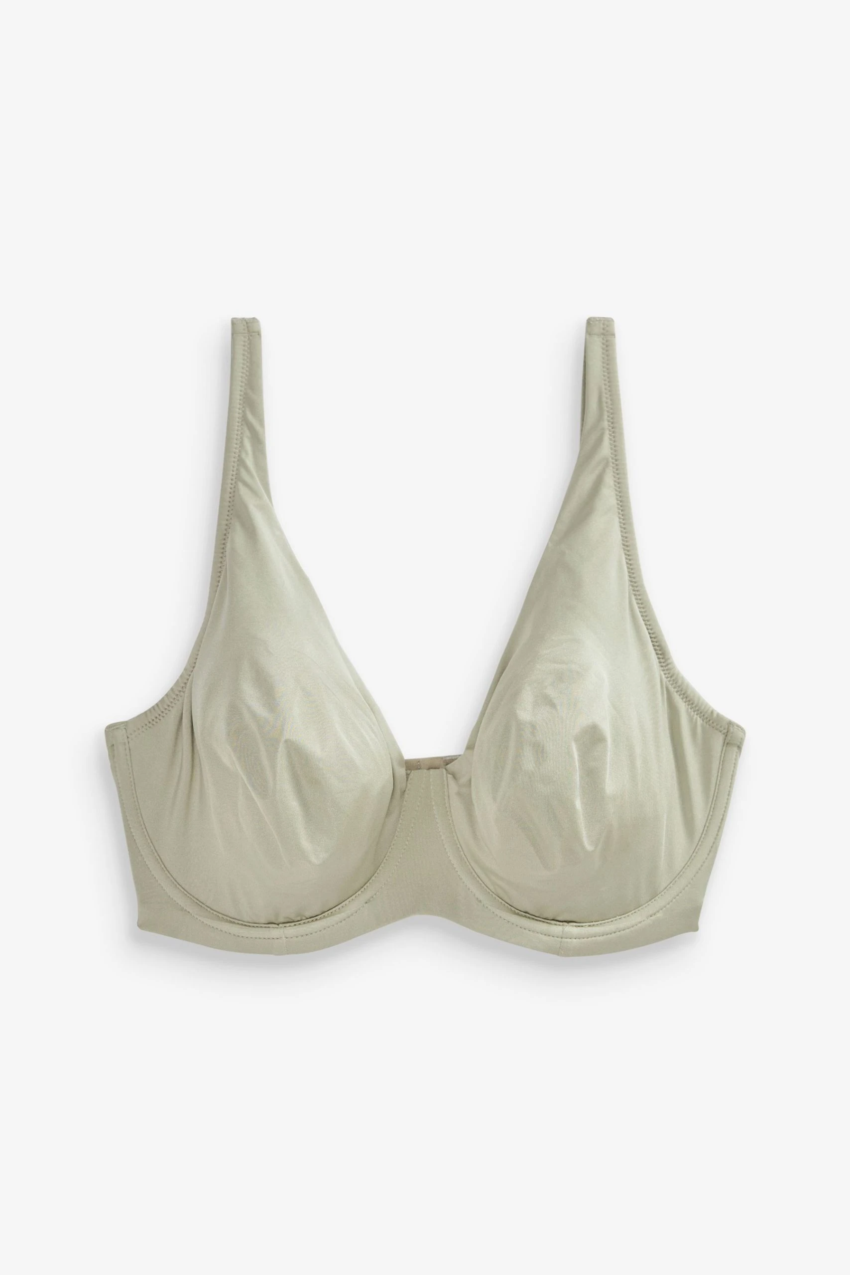 Next Green/Navy Blue/Cream DD+ Microfibre Smoothing T-Shirt Bras 3 Pack 7 Next Green/Navy Blue/Cream DD+ Microfibre Smoothing T-Shirt Bras 3 Pack - Image 7