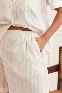 Next White Luxe Premium Cotton Pyjama Short Set 13 Next White Luxe Premium Cotton Pyjama Short Set -Next shop U15 763s5 scaled