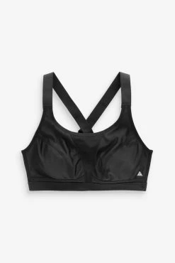 Orange/Black Next Active Sports High Impact Crop Tops 2 Pack -Next shop U54 197s9 scaled
