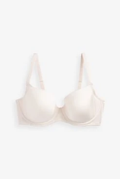 Next Green/Navy Blue/Cream DD+ Microfibre Smoothing T-Shirt Bras 3 Pack -Next shop U54 213s7 scaled