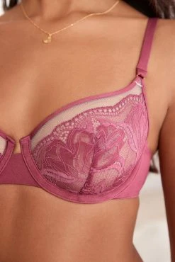 Next Non Pad Floral Lace & Mesh Balcony Bra 10 Next Non Pad Floral Lace & Mesh Balcony Bra -Next shop U66 893s5 scaled