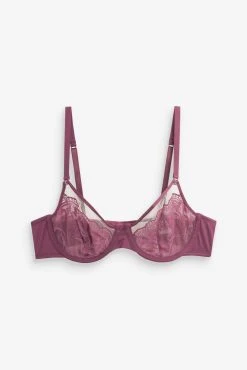 Next Non Pad Floral Lace & Mesh Balcony Bra 11 Next Non Pad Floral Lace & Mesh Balcony Bra -Next shop U66 893s6 scaled