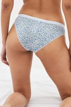 Next Cotton Rich Logo Knickers 4 Pack -Next shop U70422s3 scaled