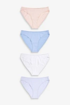 Next Cotton Rich Knickers 4 Pack