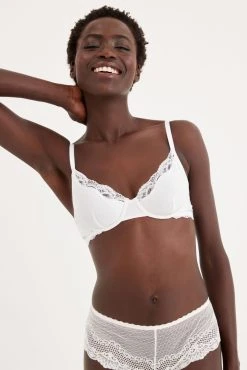 Next Cotton Non-Pad Underwired Balcony Bra