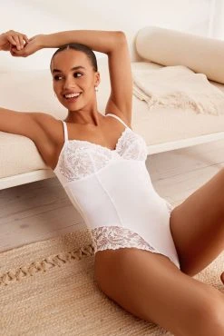 Next White Comfort Lace Body