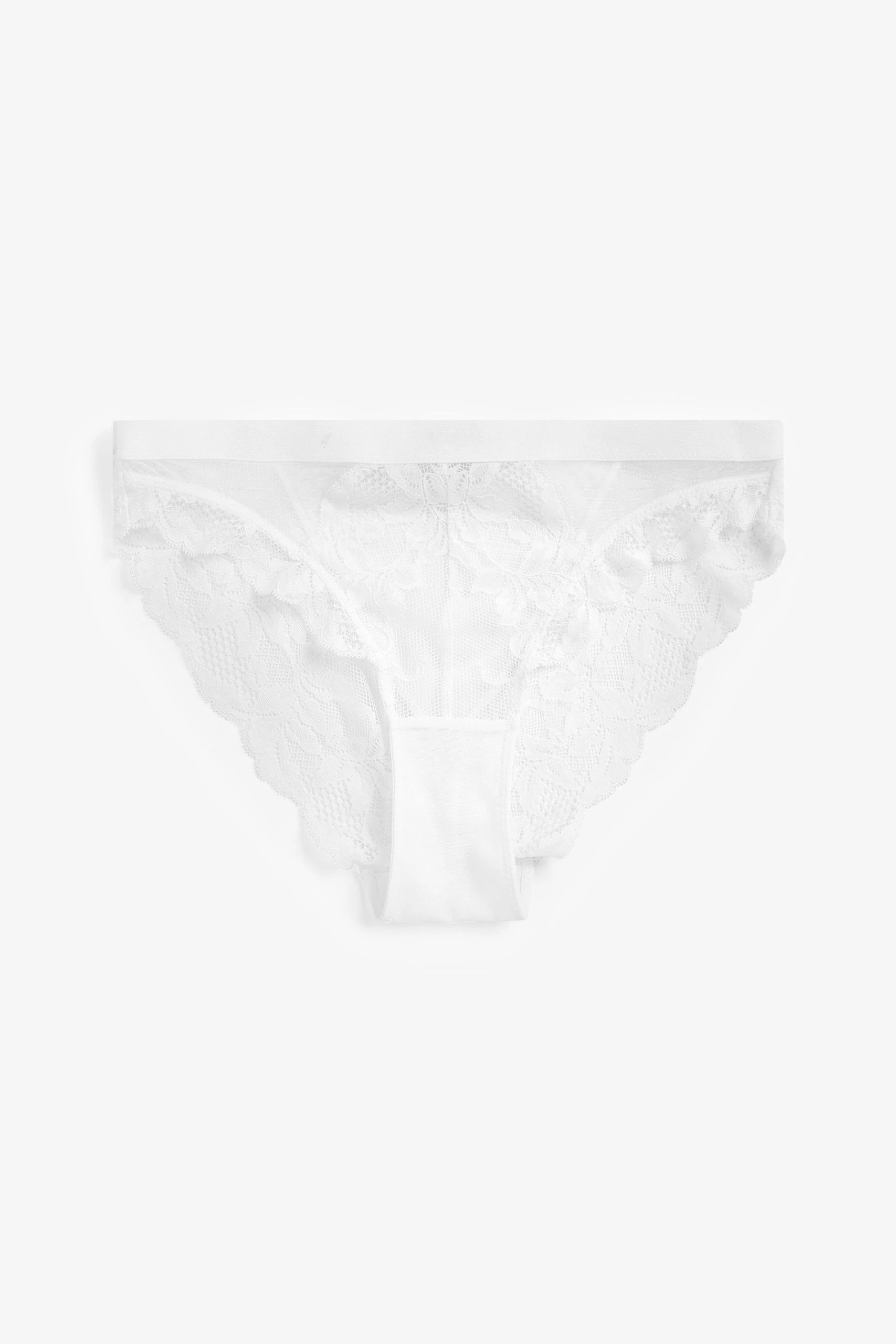 Next Lace Knickers 2 Pack 8 Next Lace Knickers 2 Pack - Image 8